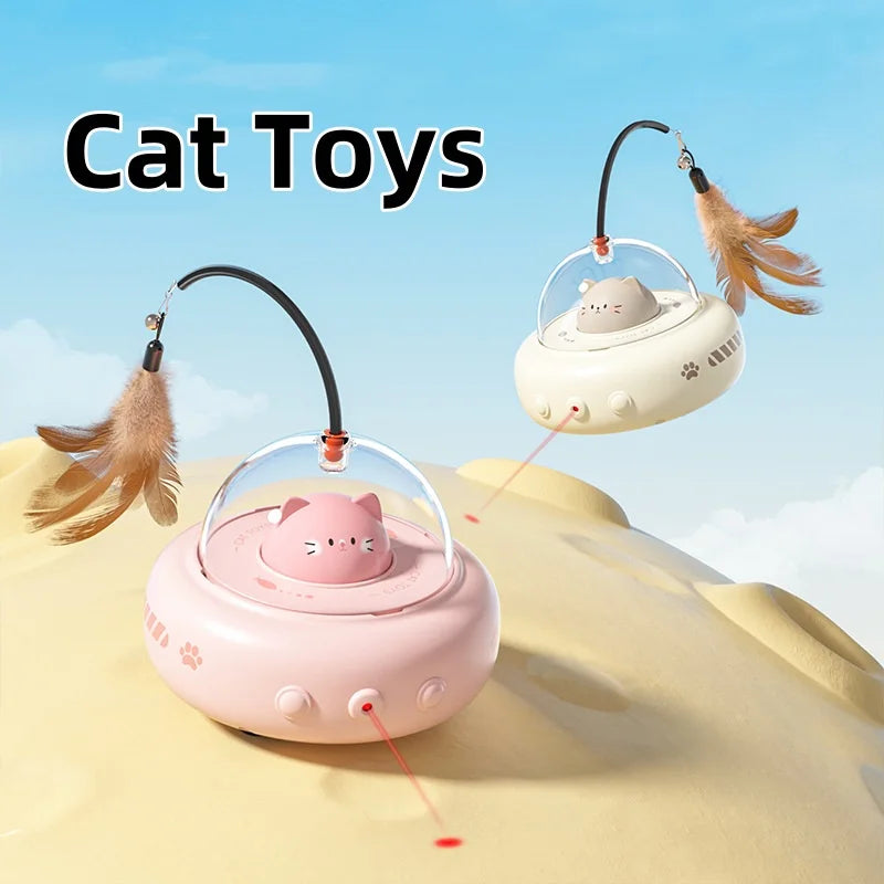 New Smart Cat Toys From Hi Solution Stuffy Cat Accessories Lazy People Funny Dog Stick Feather Dog Toys Pet Supplies