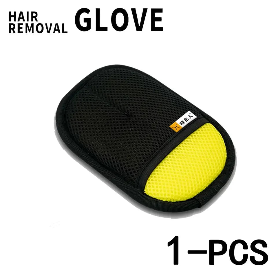 Animal hair glove Electrostatic gloves Two-way brush pet hair removal glove for cats dogs clothes furniture  electrostatic