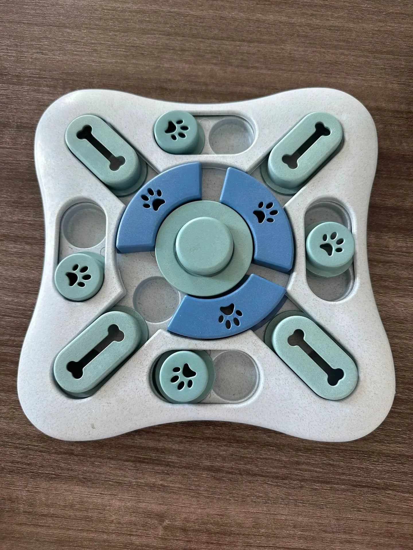 Cat and Dog Puzzle Feeding Toys Interactive Mental Brain Training Fun Snack Dispenser Toys