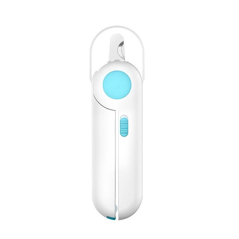 Convenient Pet Dog Cat Claw Toe Nail Clippers LED Light Stainless Steel Scissors Nail Cutter