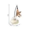 New Smart Cat Toys From Hi Solution Stuffy Cat Accessories Lazy People Funny Dog Stick Feather Dog Toys Pet Supplies