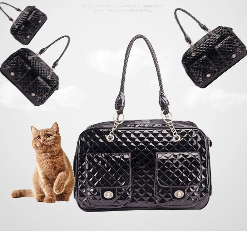 Pet Carrier Bag for Cats Travel Backpack and Transport for Dogs - Expandable Tunnel and Multiple Shoulder Strap Options
