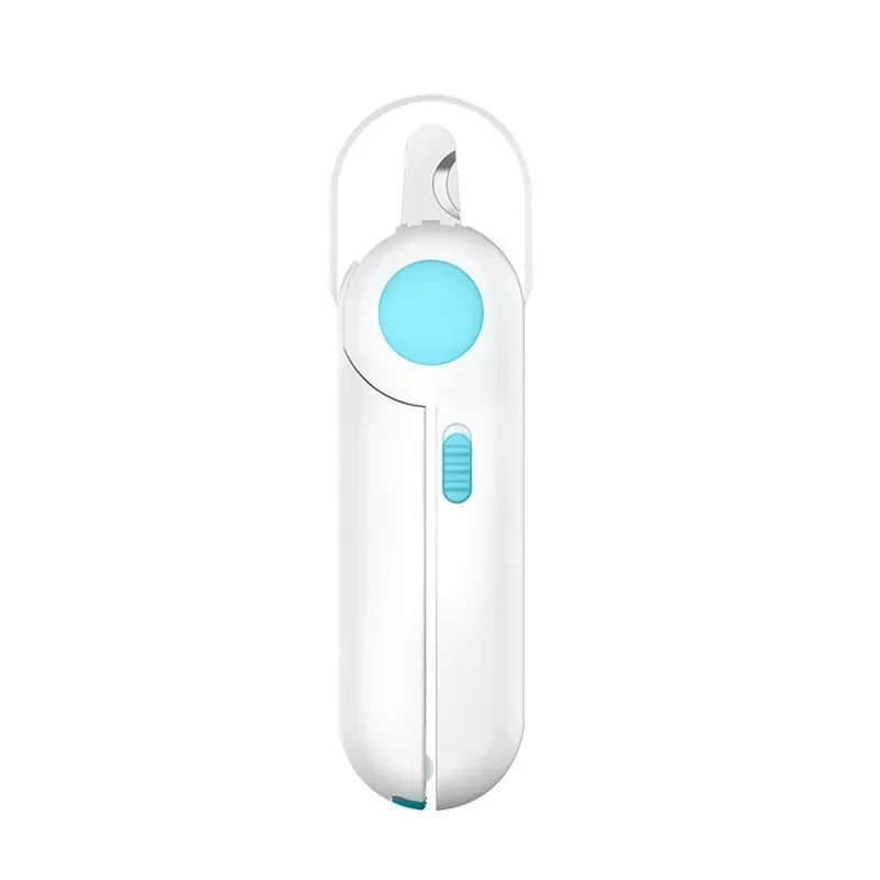 Convenient Pet Dog Cat Claw Toe Nail Clippers LED Light Stainless Steel Scissors Nail Cutter