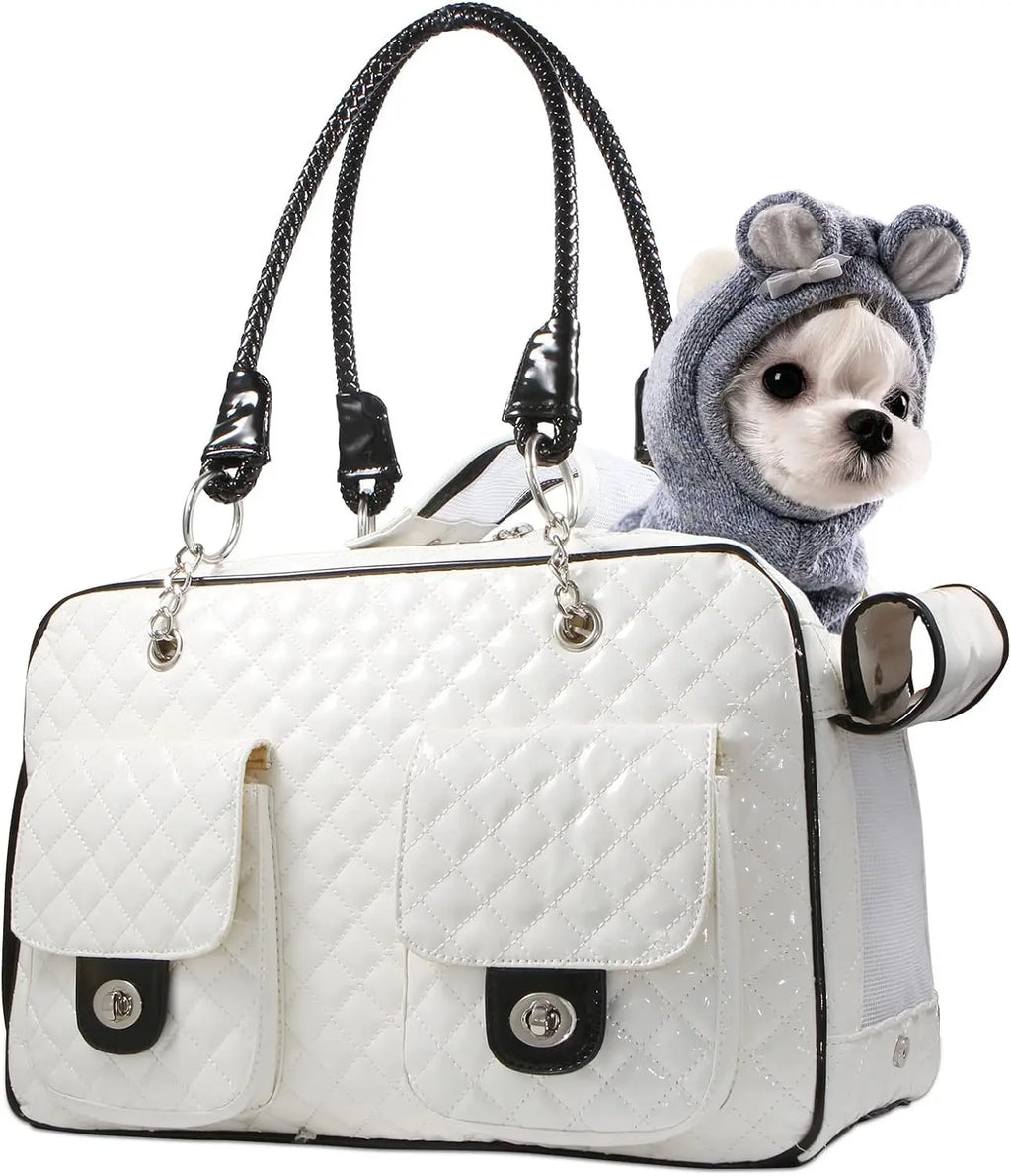 Pet Carrier Bag for Cats Travel Backpack and Transport for Dogs - Expandable Tunnel and Multiple Shoulder Strap Options