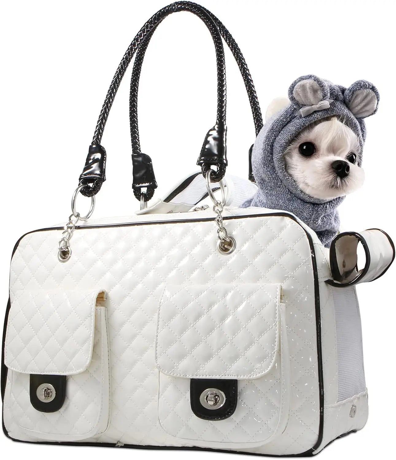 Pet Carrier Bag for Cats Travel Backpack and Transport for Dogs - Expandable Tunnel and Multiple Shoulder Strap Options